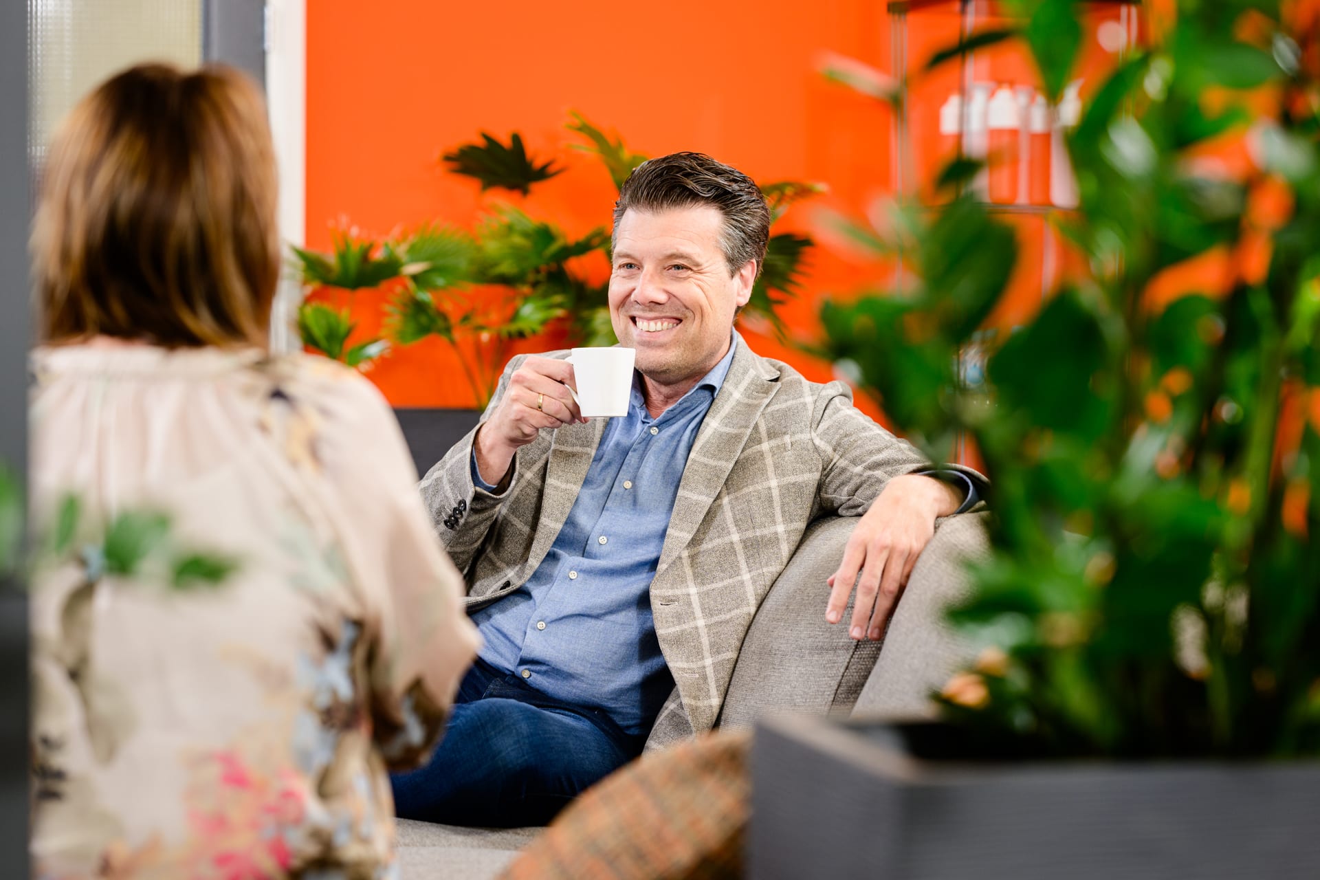 gesprek bij Werkgroup in Aalsmeer